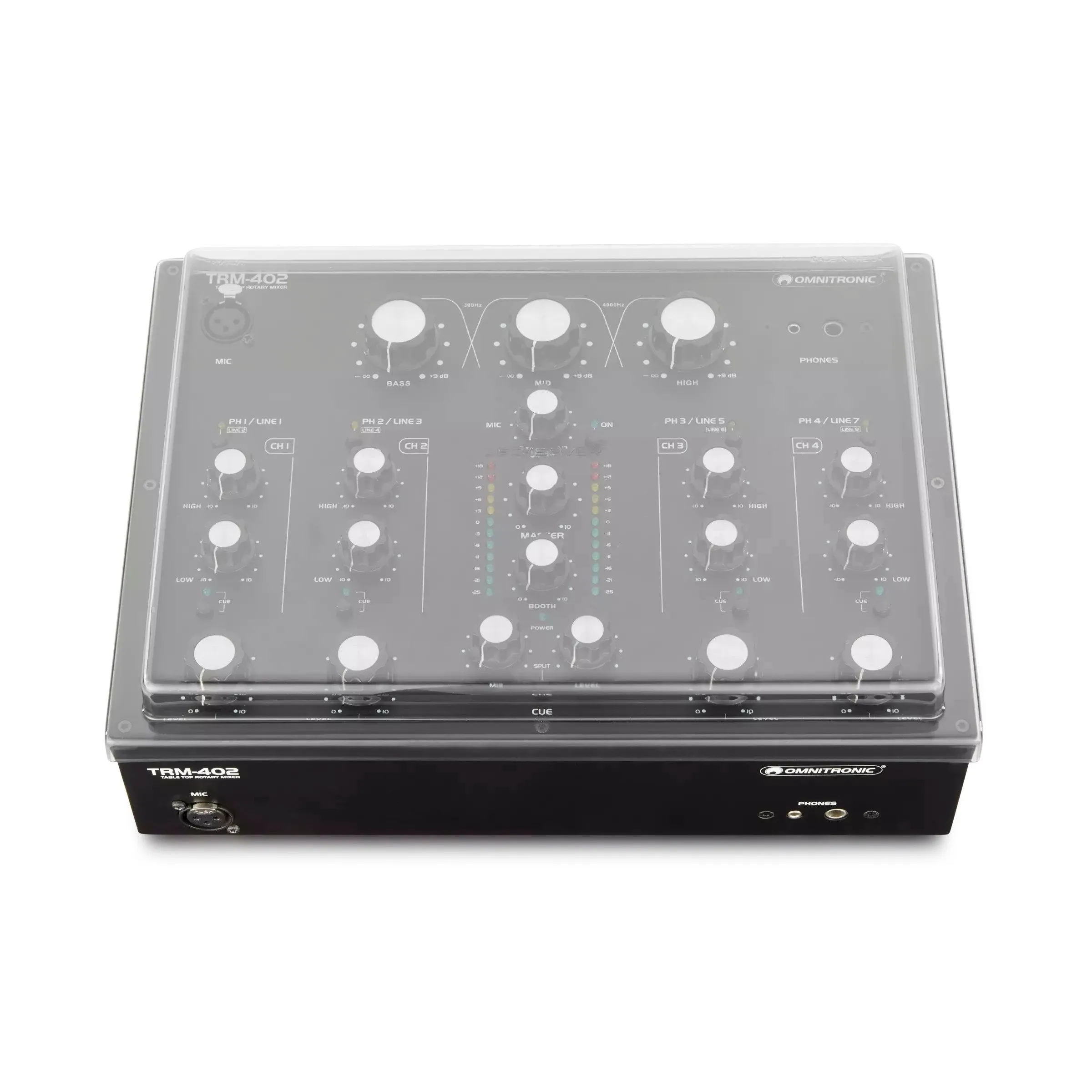 Decksaver DS-PC-TRM402 Cover For Omnitronic TRM-402