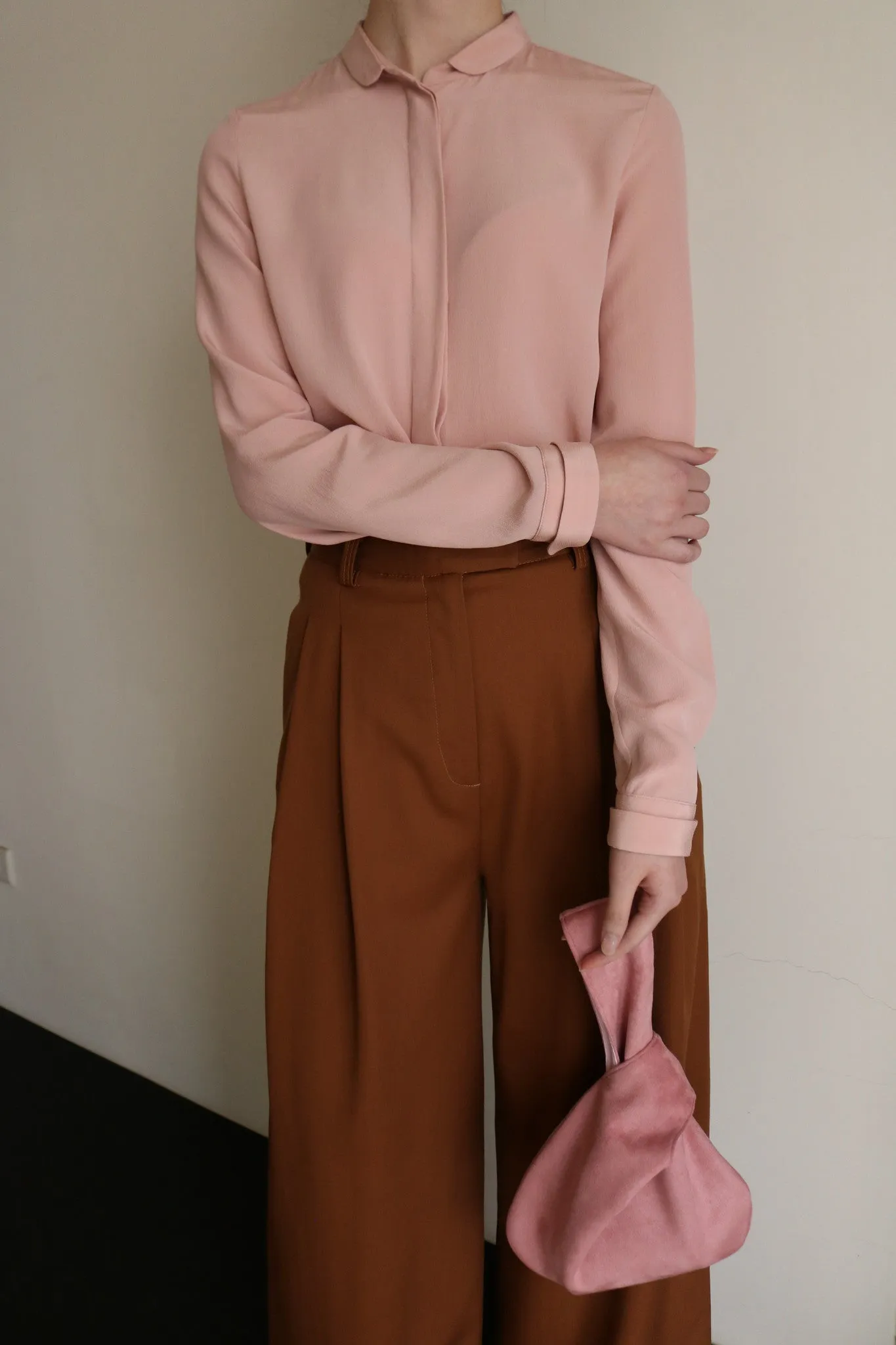 Desmond tote-Tea rose-sold out