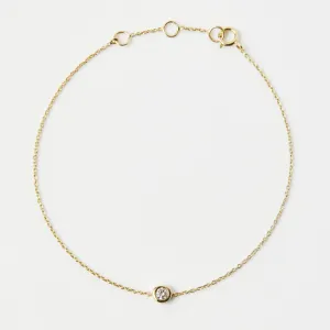 Diamond Solitaire Bracelet
