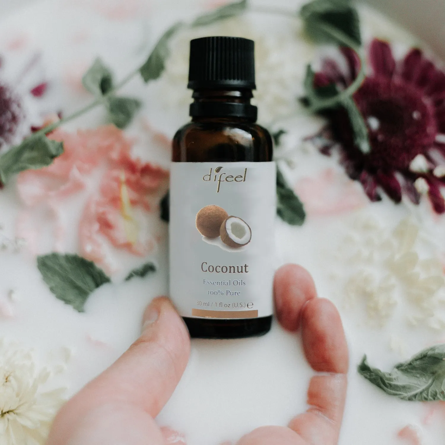 Difeel 100% Pure Essential Oil - Coconut Oil 1 oz.