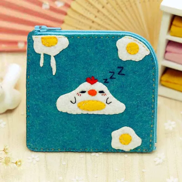 DIY Kit Felt Japanese Wallets and Purses