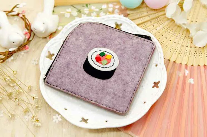 DIY Kit Felt Japanese Wallets and Purses