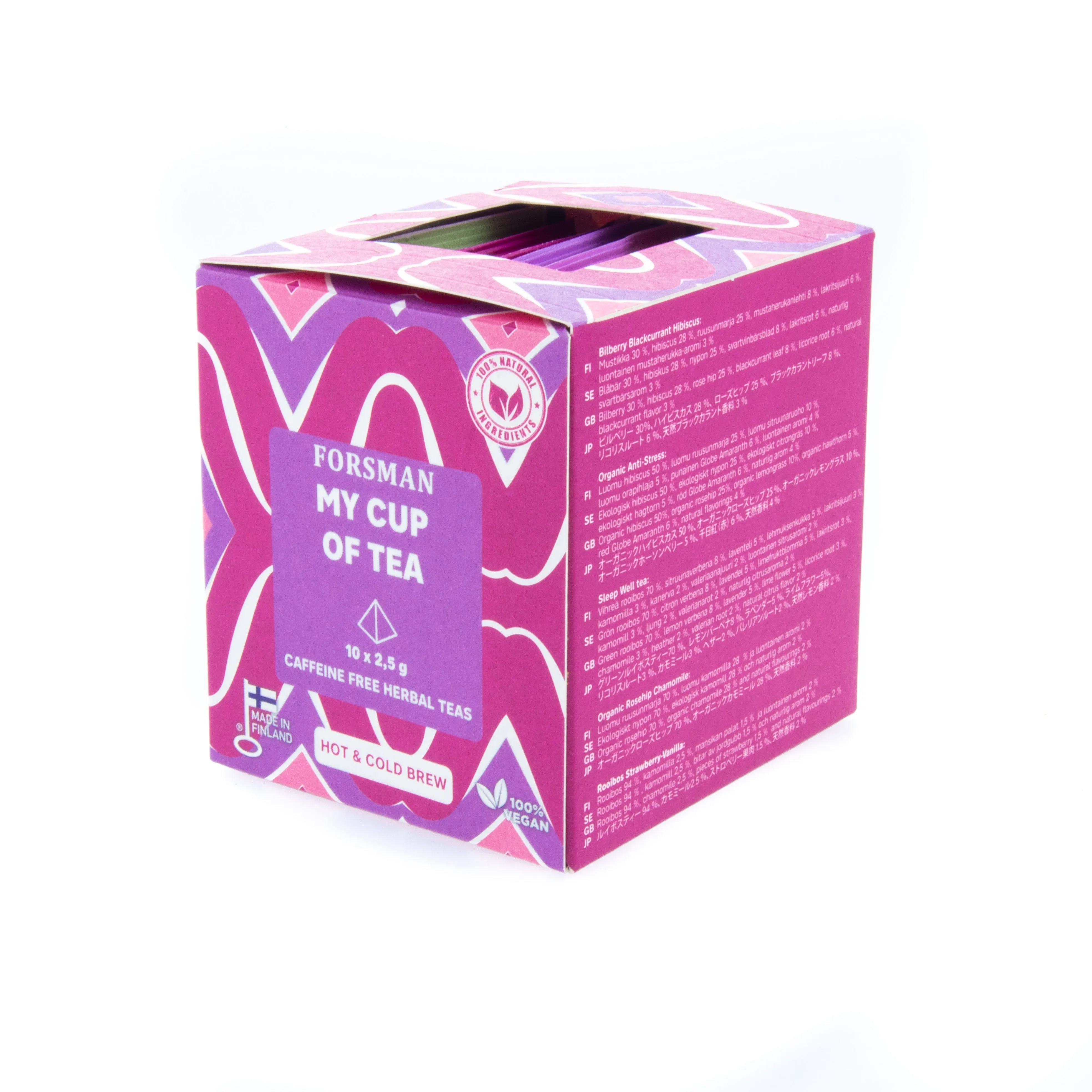 Do What You Want | 6 x 25g | - pyramid tea