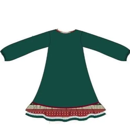 Doll dress: {Fireside Fair Isle Lounge}