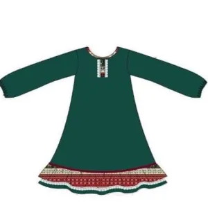 Doll dress: {Fireside Fair Isle Lounge}