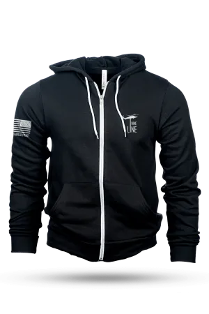 Dropline Logo - Full-Zip Hoodie