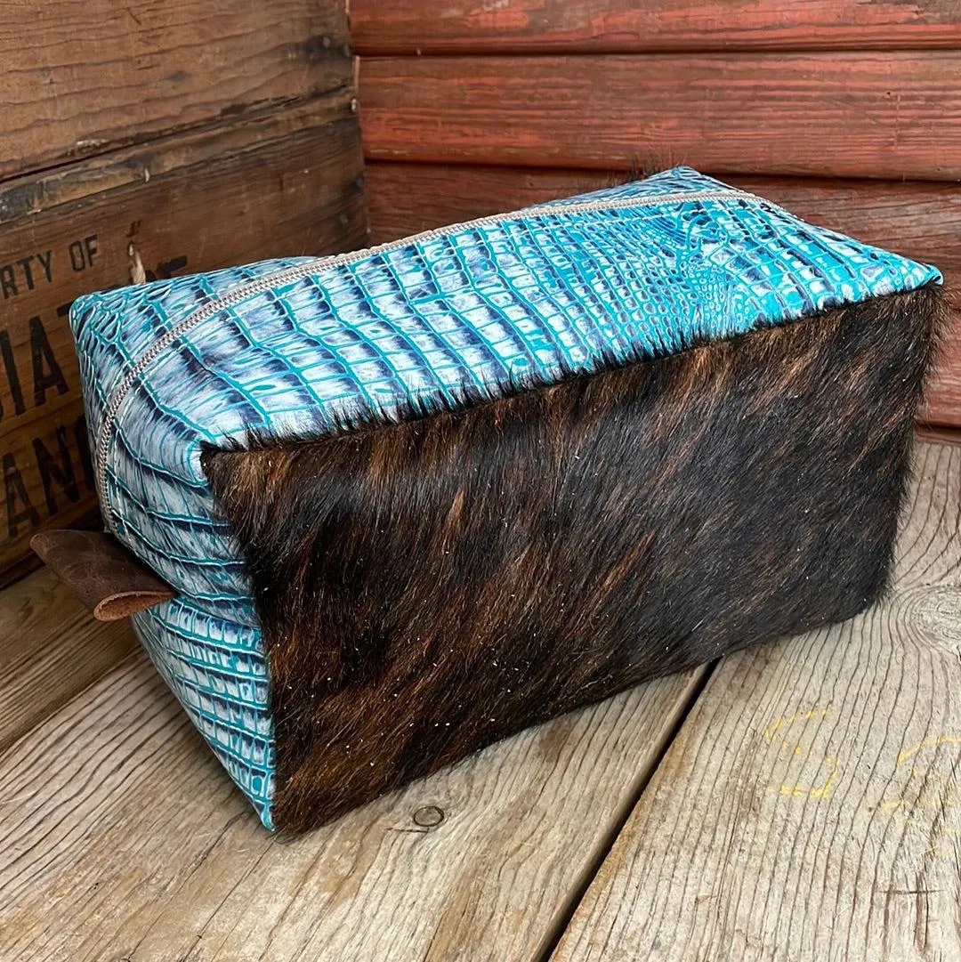 Dutton - Dark Brindle w/ Glacier Park Croc