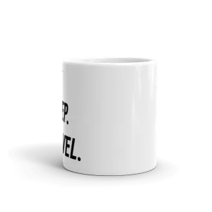 EAT. SLEEP. TRAVEL. Mug