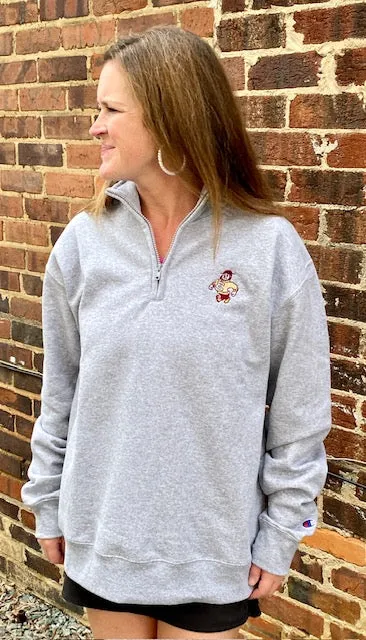 Elon College Quarter Zip - Champion