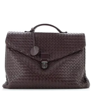 Envelope Briefcase Intrecciato Nappa Large