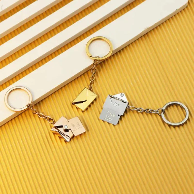 Envelope Design Keychain