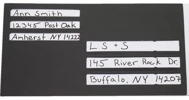 Envelope Guide Vinyl