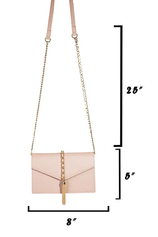 Envy Crossbody Clutch || BLACK OR TAUPE