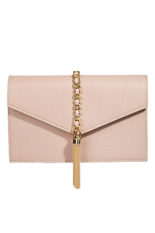 Envy Crossbody Clutch || BLACK OR TAUPE