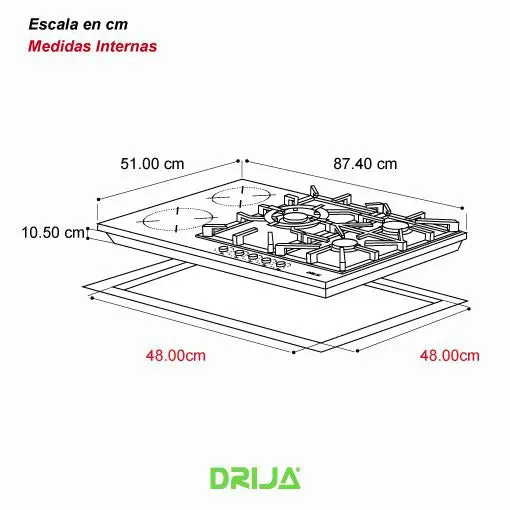 Estufa Dual Sicilia 90