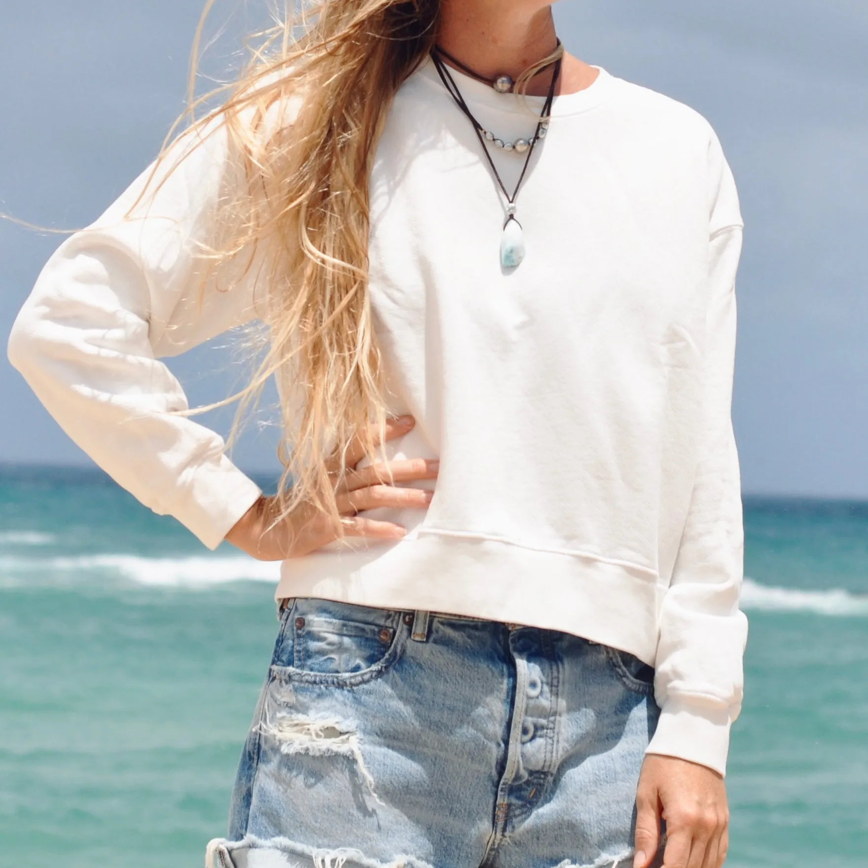 Everyday Sweatshirt - Crème