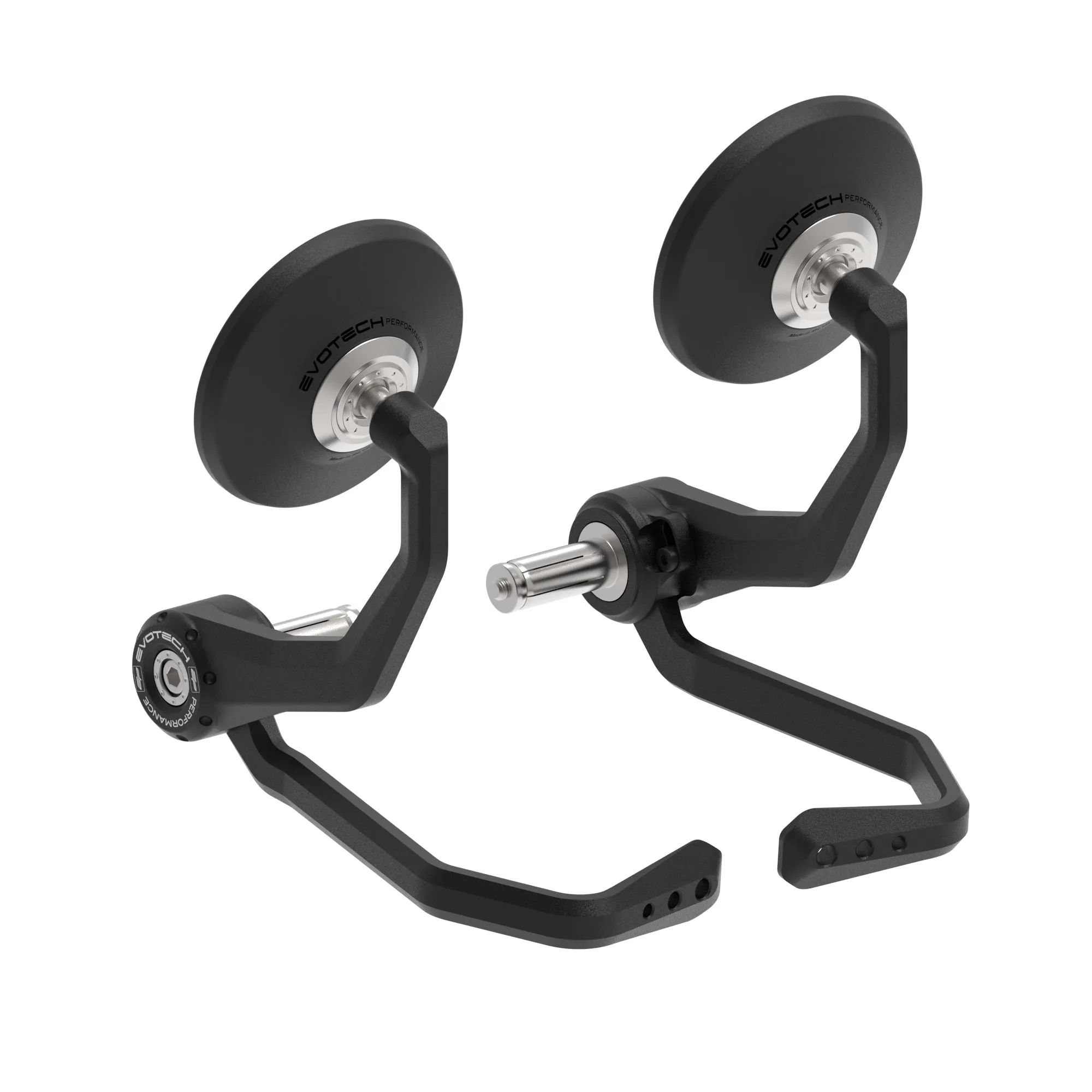 Evotech Bar End Mirrors / Brake and Clutch Protector Kit - Ducati Scrambler 1100 Urban Motard (2022 )