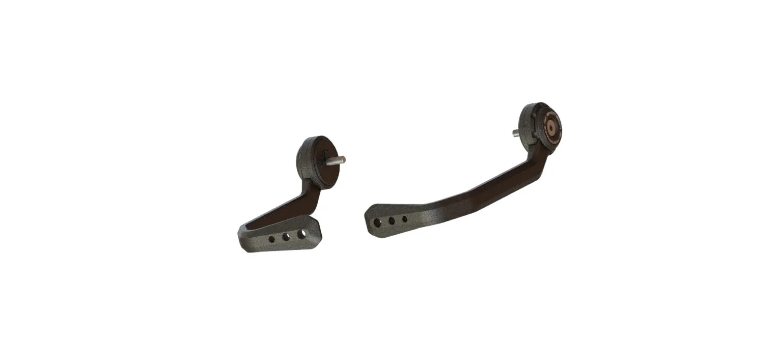 Evotech Triumph Street Triple 765 R Brake And Clutch Lever Protector Kit (2023 ) (Bar End Mirror Version)