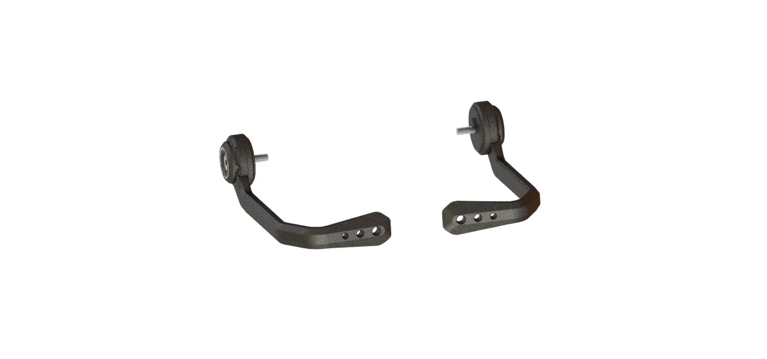Evotech Triumph Street Triple 765 R Brake And Clutch Lever Protector Kit (2023 ) (Bar End Mirror Version)
