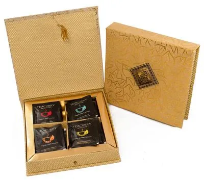Exotic Flowers Gift Pack - Tea Gift Set (16 Tea Bags)