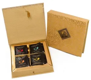 Exotic Flowers Gift Pack - Tea Gift Set (16 Tea Bags)