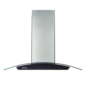 Extractor De Grasa Acero Prisma Isla Touch 90 cm