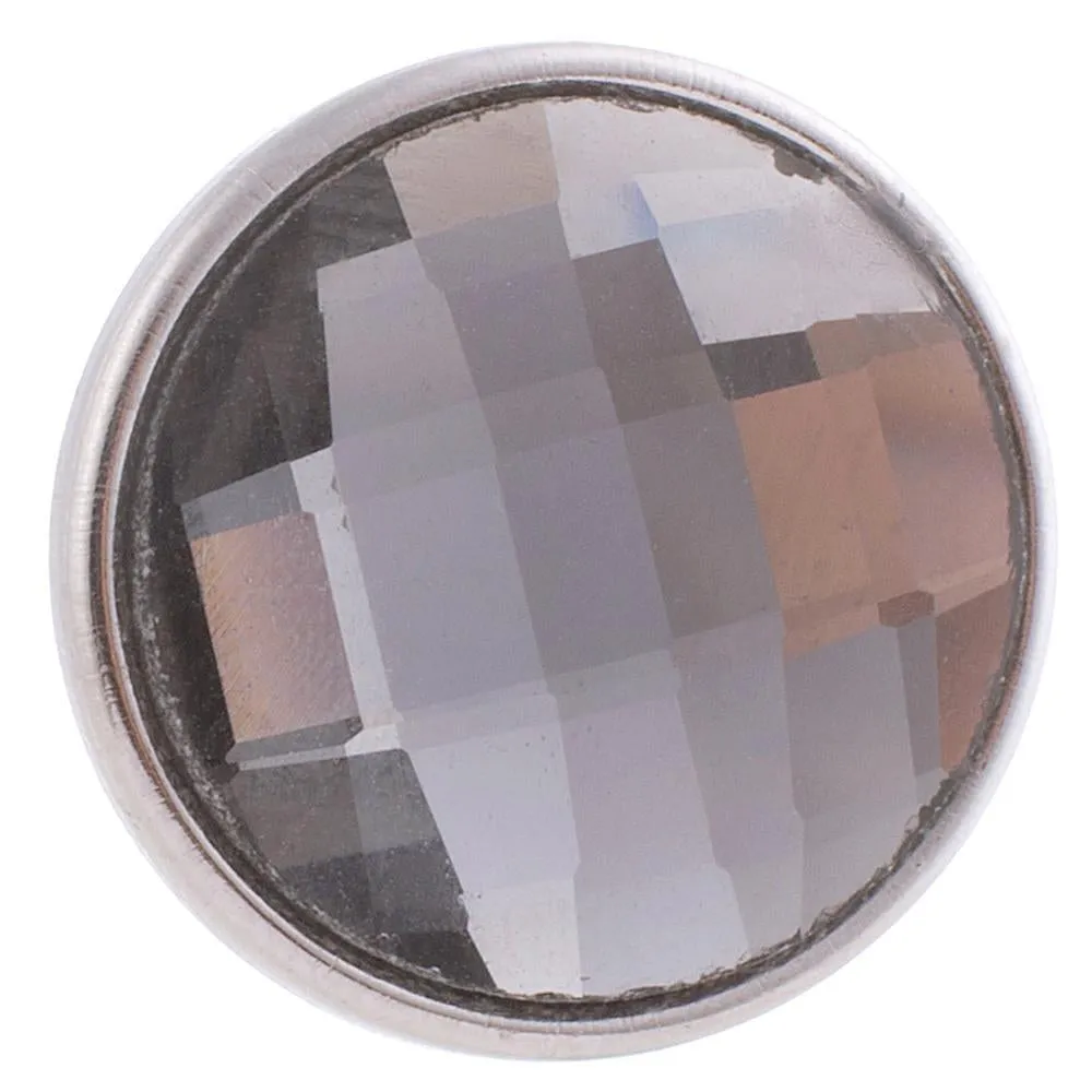 Faceted Glass Jewelry Snap
