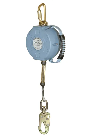 FallTech 727620 FallTech® Contractor SRL with 20' Galvanized Cable and Anchorage Carabiner