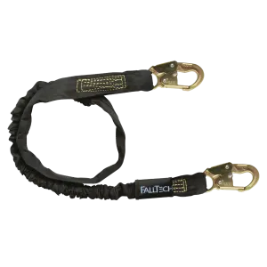 FallTech 8243 6' WeldTech® Nomex® Energy Absorbing Lanyard, Single-leg with Steel Snap Hooks (each)