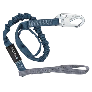 FallTech 8259L 6' Internal Energy Absorbing Lanyard, Single-leg with Choke-loop with Steel Snap Hook (each)