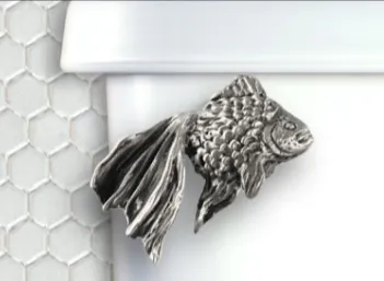 Fantail Goldfish Toilet Handle