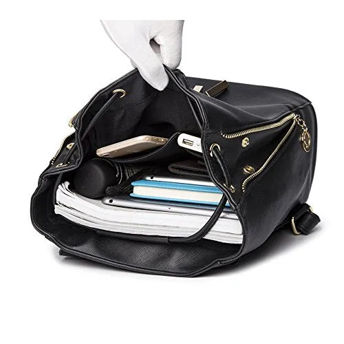 Fashion PU Leather Backpack Purse