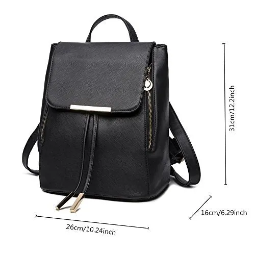 Fashion PU Leather Backpack Purse