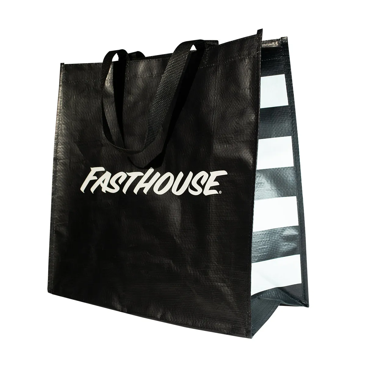 Fasthouse Reusable Tote Bag - Black/White