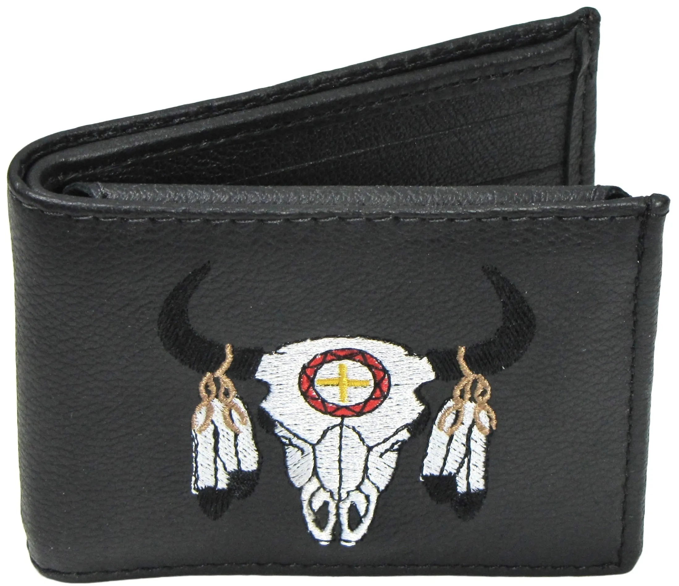 FB816- TT Embroidered Billfold-Longhorn