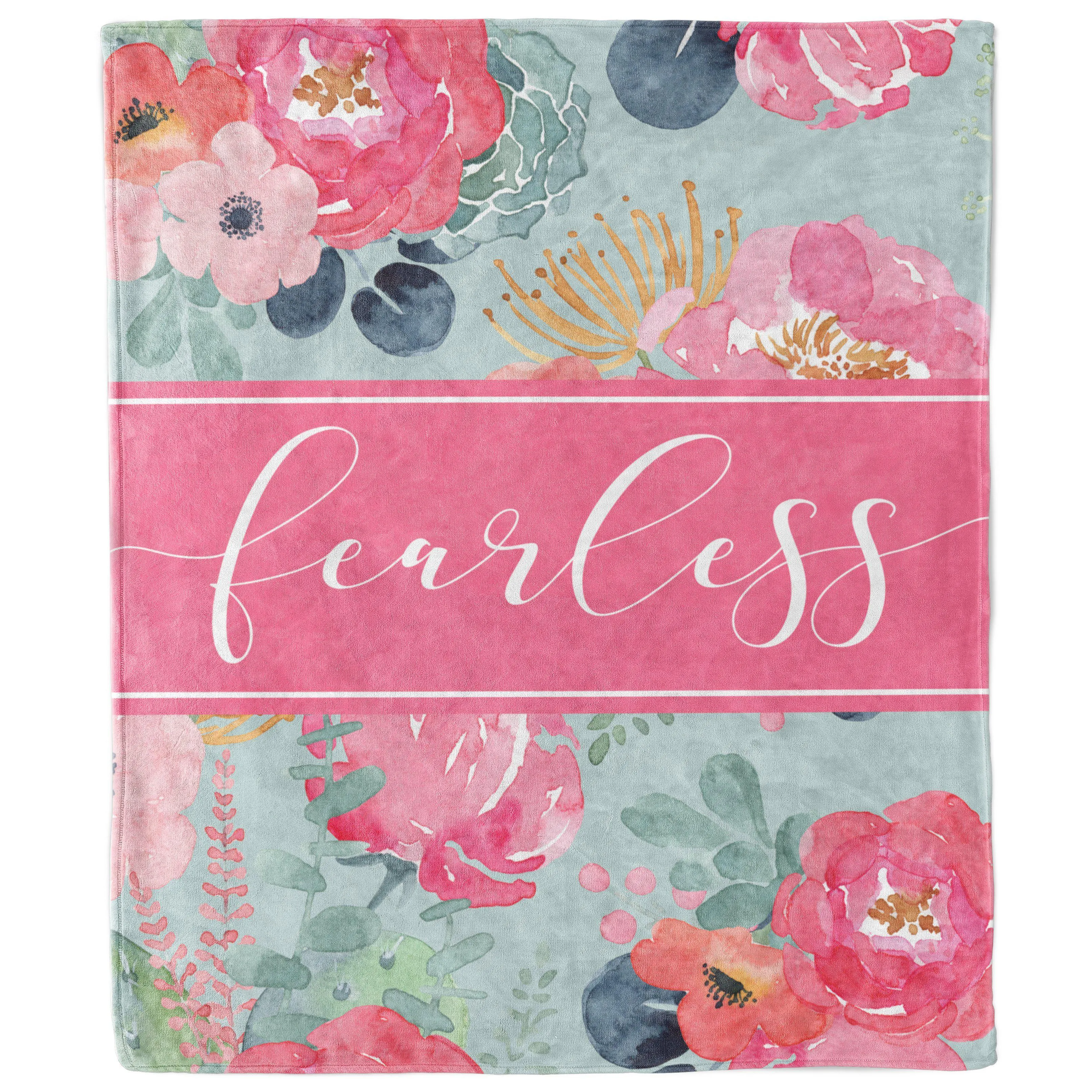 Fearless Floral Blanket
