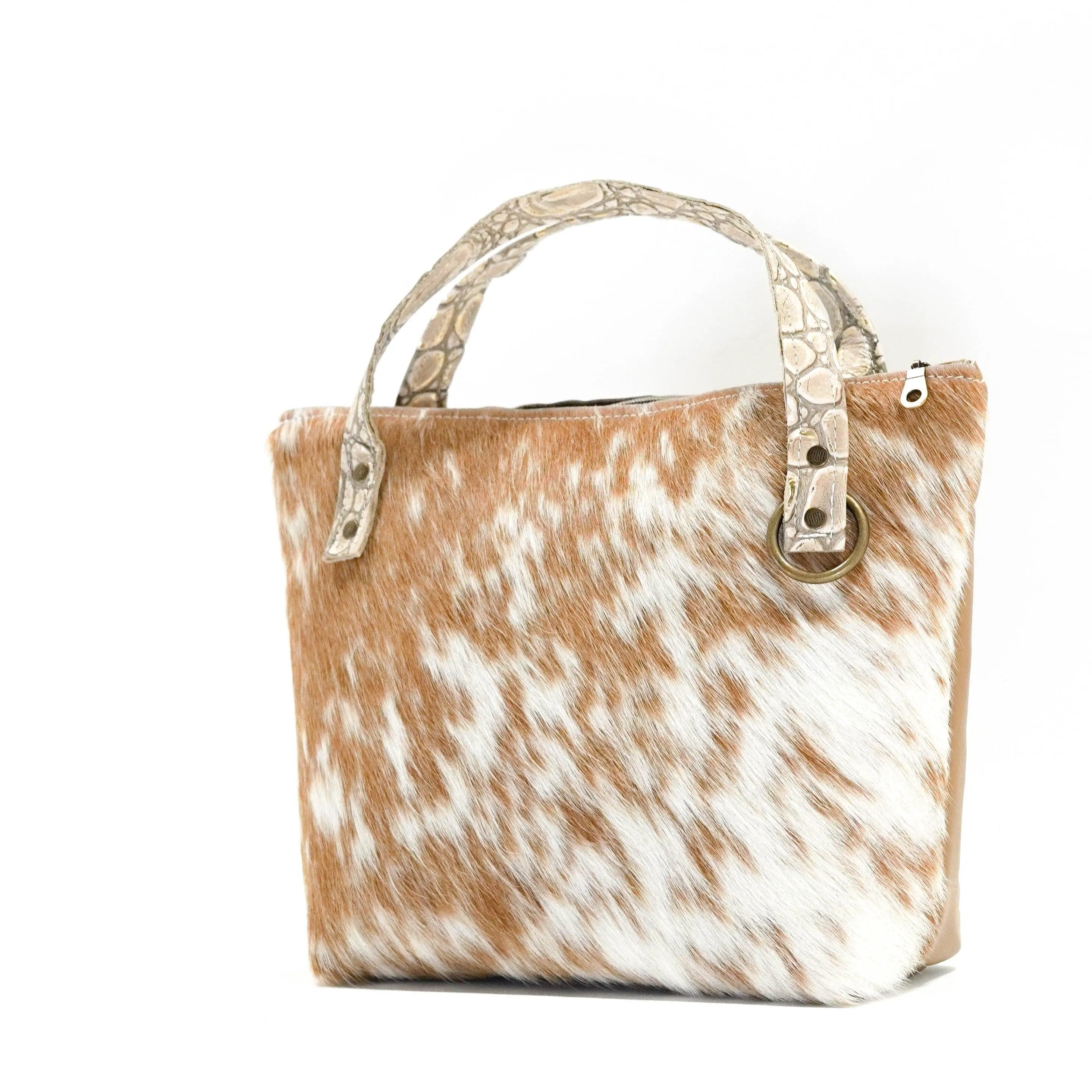 Feed Bag - Longhorn w/ Ivory Jumbo Croc