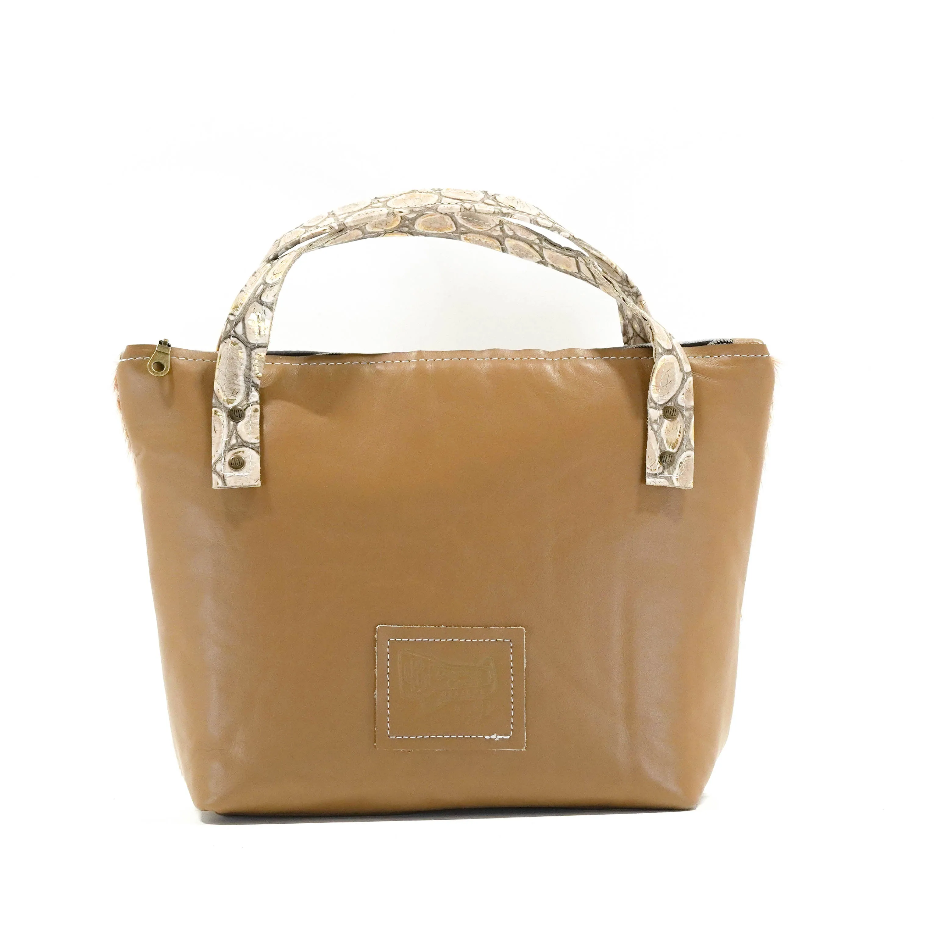 Feed Bag - Longhorn w/ Ivory Jumbo Croc