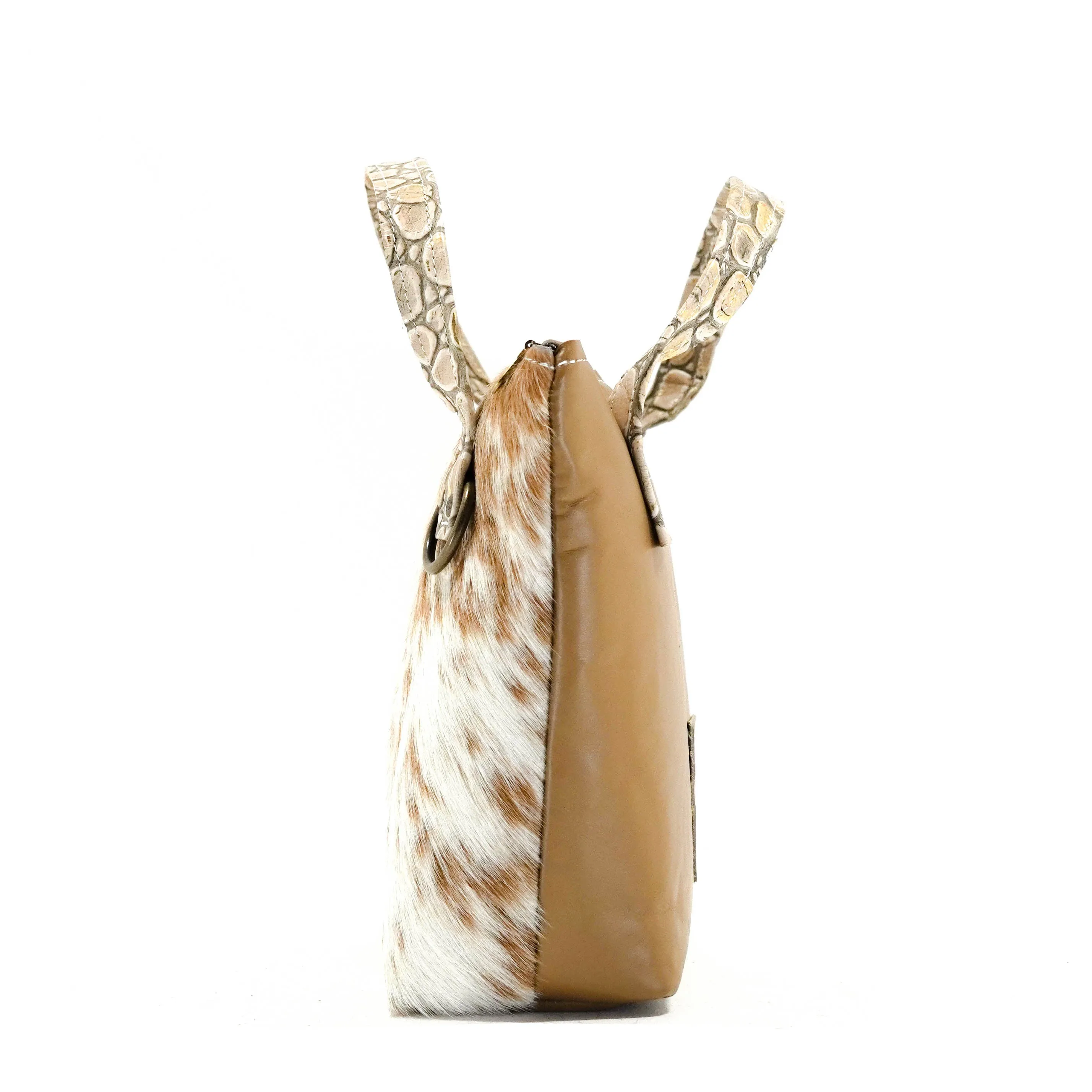 Feed Bag - Longhorn w/ Ivory Jumbo Croc