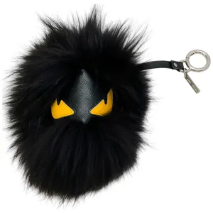 Fendi Black Fox Monster Keychain