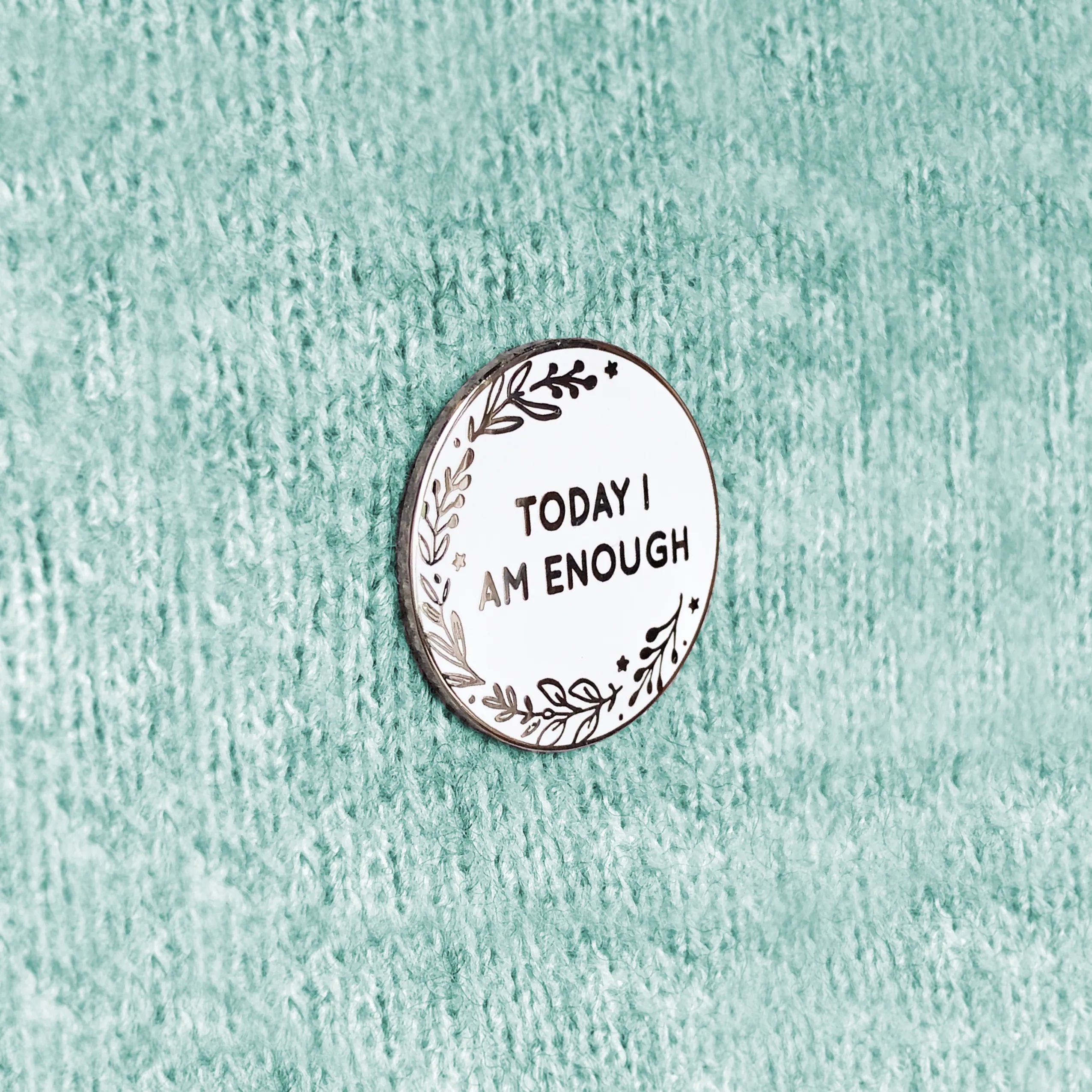 First Day At School 'Today I Am' Pin Badge Apple Card