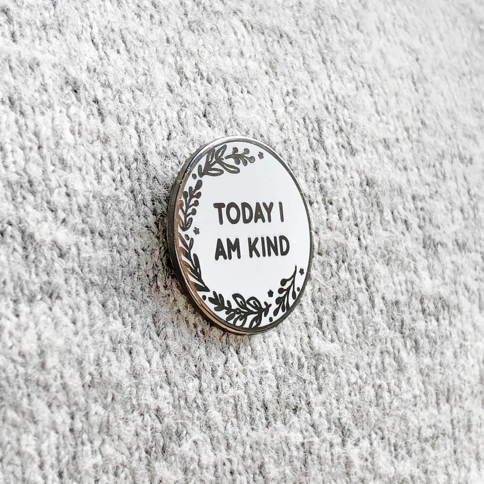 First Day At School 'Today I Am' Pin Badge Apple Card