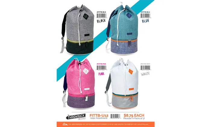 Fitkicks ThrowBack Back Pack Bag
