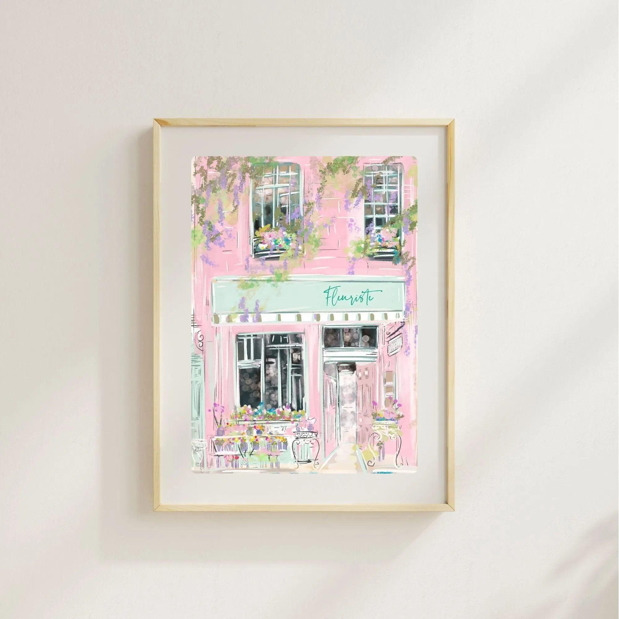 FLEURISTE - Art Print
