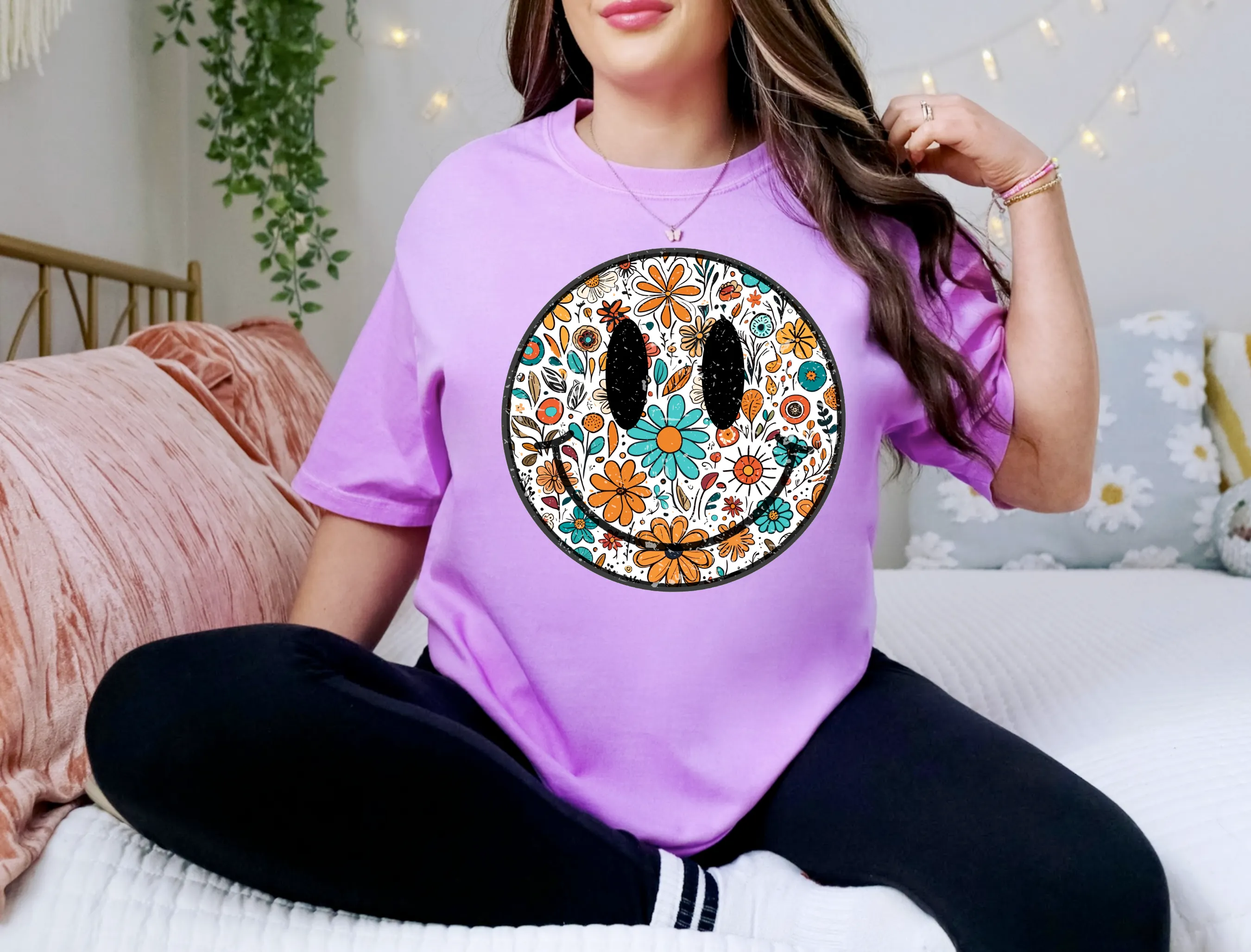 Floral Smiley