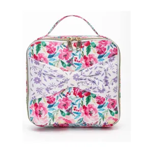 Flower Bow Cute Girls Lunch Boxes Bag