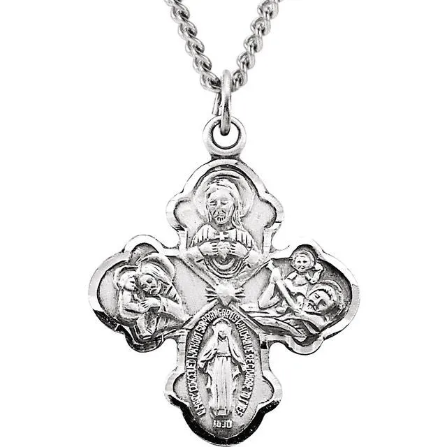 Four-Way Cross Necklace