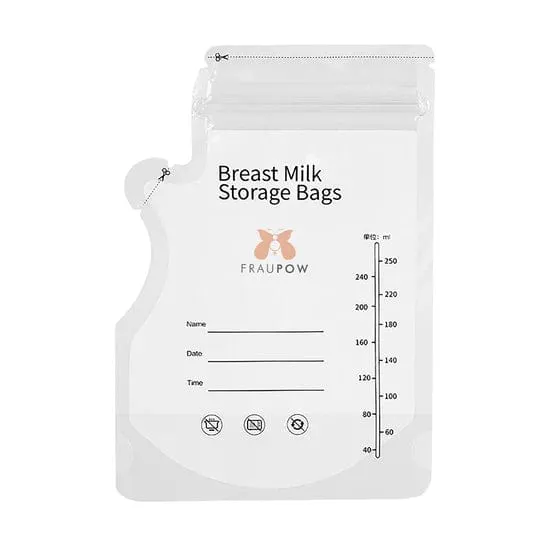 Fraupow Breast Milk Storage Bags x30