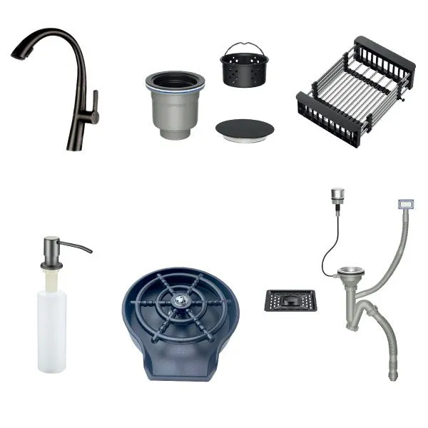 FREGADOR MODERNO - ACERO INOXIDABLE 304 - SPEZIA 76 - (762*508*220MM)