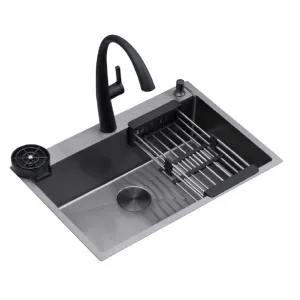 FREGADOR MODERNO - ACERO INOXIDABLE 304 - SPEZIA 76 - (762*508*220MM)